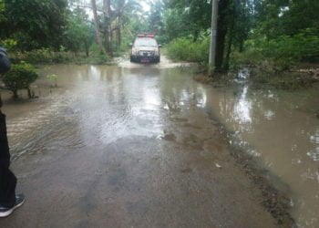 Way Umban Meluap Lagi, Dua Kelurahan Terendam