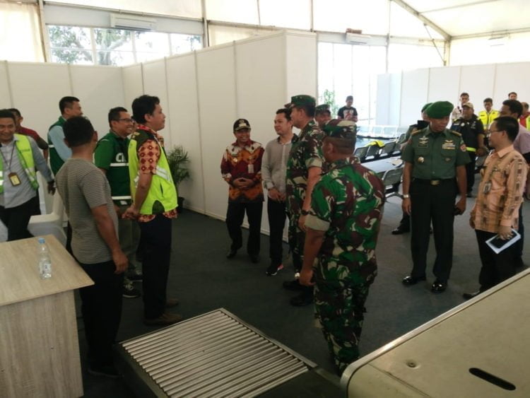 Pangdam Pantau Kesiapan Peresmian Bandara Gatot Subroto