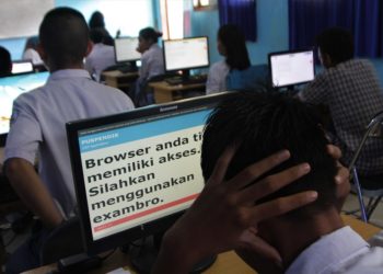 Sudah 1.731 Peserta UTBK SBMPTN di Unila Gugur