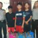 Curi Tabung Gas di Rumah Dinas Bupati Tubaba, 3 Pemuda Ditangkap . (Foto:Lampost/A.Sobirin)