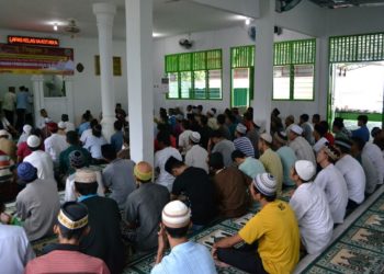 Warga Binaan LP Kotabumi Gelar Isra Mikraj