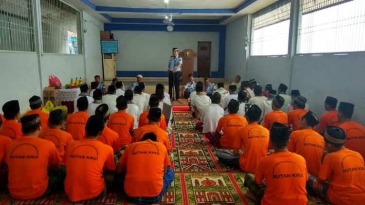 Warga Binaan Rutan Krui Gelar Khatam Alquran