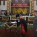 KETUA DPRD. Aminallah Adisyanto resmi menjabat ketua DPRD Pringsewu sisa masa jabatan menggantikan almarhum Ilyasa. Pengambilan sumpah dan janji jabatan berlangsung dalam sidang paripurna istimewa, Jumat (10/5). (LAMPUNG POST/WIDODO)