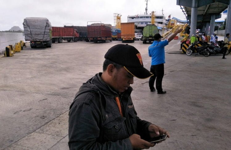 Arus Penyeberangan Berjalan Normal