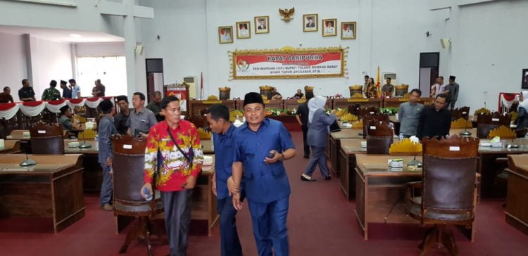 Tidak Kuorum, Rapat Paripurna LKPj Bupati Ditunda
