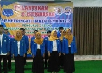 PC PMII Tuba Komitmen Kontrol Pembangunan Daerah