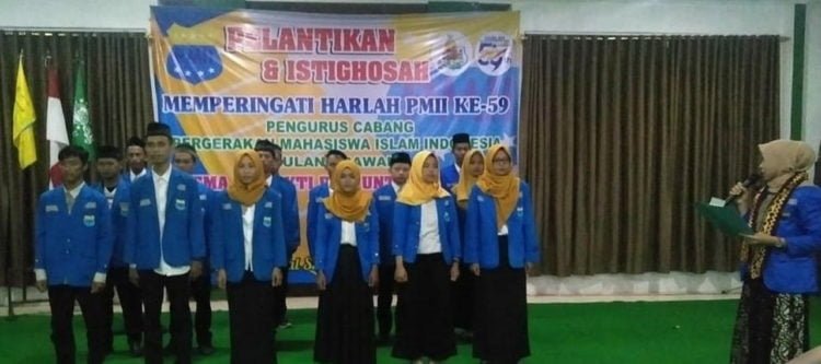 PC PMII Tuba Komitmen Kontrol Pembangunan Daerah