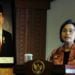 Menteri Keuangan Sri Mulyani Indrawati menjelaskan mengenai pengelolaan dana desa saat tatap muka dengan para ketua adat se-Bali di Sanur, Denpasar, Bali, Kamis (14/3/2019). Kegiatan yang dihadiri sekitar 1.300 ketua adat se-Bali tersebut untuk memperkuat kedudukan desa adat sebagai benteng pelestarian tradisi, adat istiadat, seni dan budaya di Bali. ANTARA FOTO/Nyoman Hendra Wibowo/nym/ama.