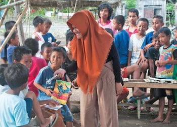 Ilustrasi perlindungan Anak