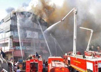 Kebakaran Gedung Bimbel di India Tewaskan 20 Orang