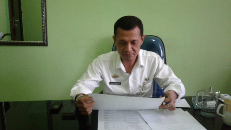 Sekretaris Bapenda Lamtim, Taufik Hidayat. (LAMPUNG POST/DJONI HARTAWAN JAYA)