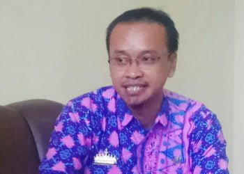Wahyu Broto Satriotomo, staf Bagian Layanan Pengadaan Barang dan Jasa (BLPBJ) Setkab Lampung Selatan. (LAMPUNG POST/JUWANTORO)
