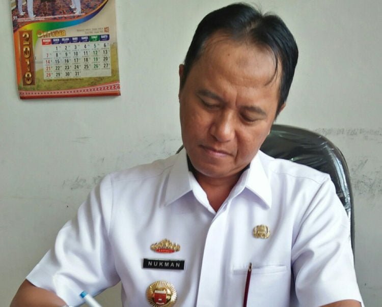 Kepala Badan Kepegawaian dan Pengembangan SDM Lambar Nukman. (LAMPUNG POST/ELIYAH)