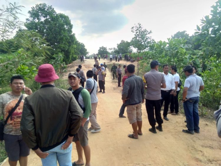 Polisi Siaga di Lokasi Bentrok
