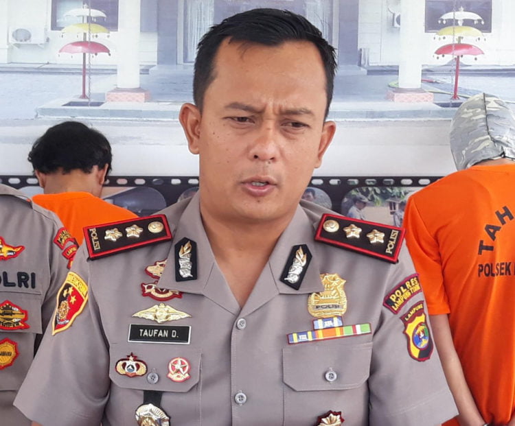Kapolres Lampung Timur AKBP Taufan Dirgantoro. (DOKUMENTASI HUMAS POLRES LAMTIM)