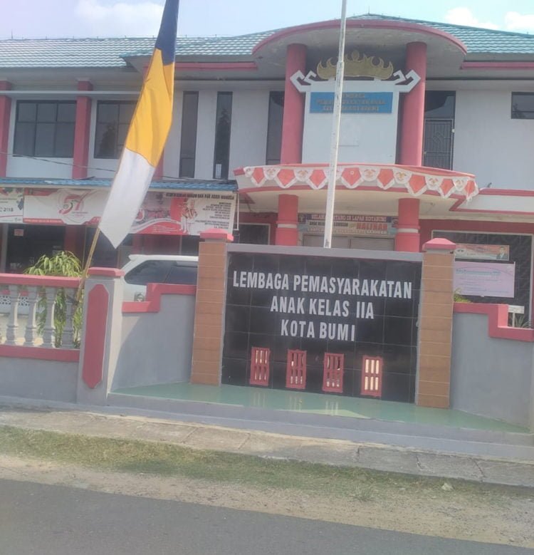 Lembaga Pemasyarakatan Kelas IIA Kotabumi. (LAMPUNG POST/HARI SUPRIYONO)
