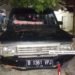 Mobil terduga pelaku tabrak lari di amankan di Polsek Tulangbawang Tengah sebagai barang bukti.