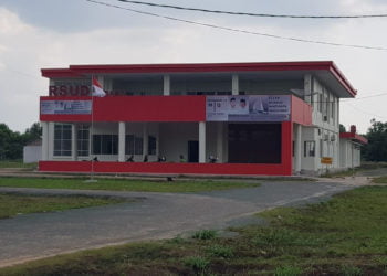 Rumah Sakit Umum Daerah (RSUD) Tulangbawang Barat. (LAMPUNG POST/MERWAN)