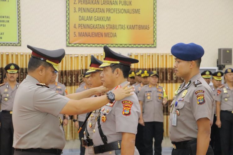 Brigjen Sudarsono Resmi Jabat Wakapolda Lampung