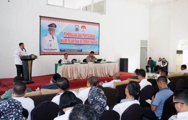 Optimalkan PAD, BPPRD Lamsel Adakan Pembinaan Wajib Pajak