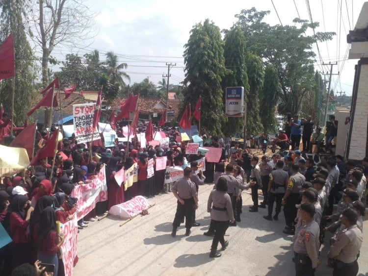 Demo Mahasiswa Sampaikan Lima Pernyataan Sikap