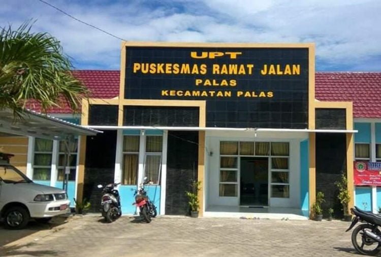 Puskesmas Rawat Jalan Kecamatan Palas. (LAMPUNG POST/ARMANSYAH)