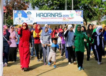 Pemkab Lampura Gelar Upacara Peringati Haornas