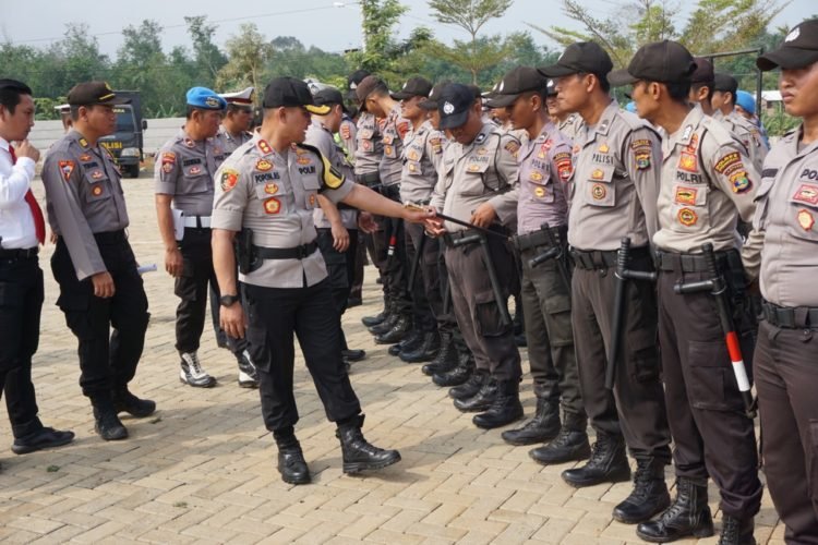 200 Personel Tambahan Amankan Pilkades Pringsewu