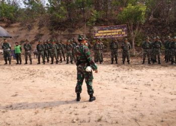 Latihan Menembak untuk Asah Keterampilan Prajurit