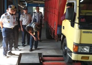 9 Bulan Vakum, Dishub Lampura Layani Uji KIR