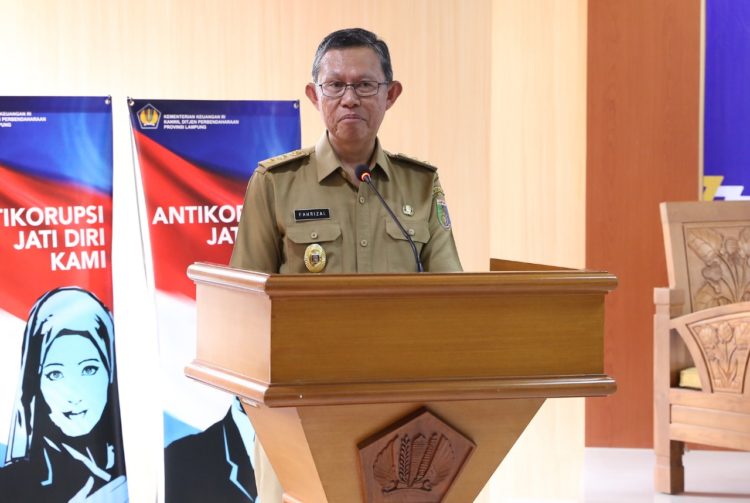 Sekprov Lampung, Fahrizal Darminto