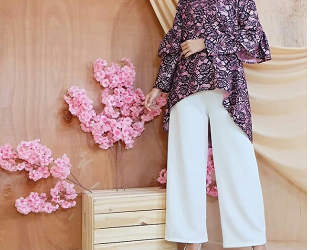 Kulot tak pernah ad amati gaya dalam dunia fashion. (LAMPUNG POST/SUKISNO)