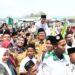 Peringatan Hari Santri di Pesisir Barat. (DOK.LAMPUNG POST)