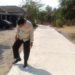 Desa Durian Bangun Drainase dan Cor Beton