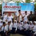 SEKOLAH RAMAH ANAK. SMP Negeri 1 Banjaragung, Tulangbawang, melakukan sosialisasi dan deklarasi sekolah ramah anak serta pelatihan konvensi hak anak bagi pendidik dan tenaga pendidik, Rabu (13/11). LAMPUNG POST/FERDI IRWANDA