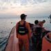 PENCARIAN. Tim Gabungan Operasi SAR Banten melakukan pencarian tiga WNA Tiongkok yang hilang saat melakukan penyelaman menikmati keindahan bawah laut Pulau Sangiang di Perairan Selat Sunda, Senin (4/11). DOK SAR PT ASDP