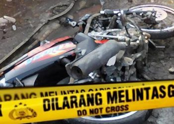 Pemuda Tewas Kecelakaan Hindari Pejalan Kaki