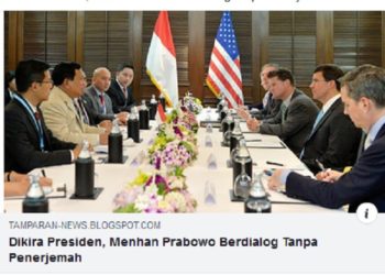 Tangkapan layar pemberitaan palsu dari media sosial. Medcom.id