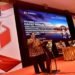 Anggota Bawaslu Rahmat Bagja saat pidato di acara Rakernis Evaluasi Penyelesaian Sengketa Pemilu Tahun 2019 dan Persiapan Penyelesaian Sengketa Proses Pemilu Tahun 2020 Gelombang II, Mataram, Selasa (5/11).