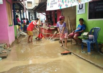 Waspadai banjir di musim hujan. (LAMPUNG POST/DOK)