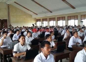 Tes CPNS. (DOK.LAMPUNG POST)