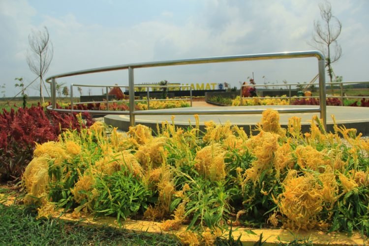 Taman Estetika di Kebun Raya Itera. (LAMPUNG POST/SUKISNO)