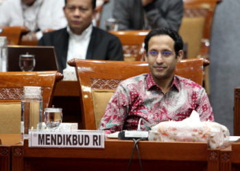 Mendikbud-Ristek Nadiem Makarim. (MI/SUSANTO)