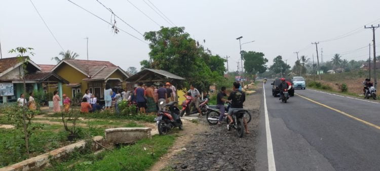 Siswa SD Patah Kaki Tertabrak Motor