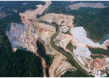 Bendungan Way Sekampung. (DOK. LAMPUNG POST)