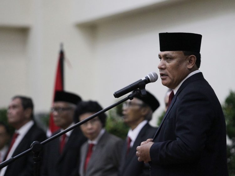 Ketua KPK Firli Bahuri memperjuangkan kesejahteraan pegawainya. Foto: MI/Pius Erlangga.