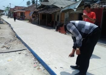 Pemdes Sidowaluyo Bangun Jalan Dusun