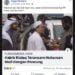 Tangkapan berita bohong di media sosial.Istimewa