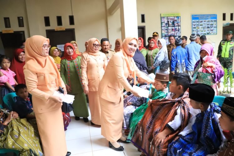 GOW dan DWP bersama PPNJ Lambar gelar bakti sosial pelayanan kesehatan.Dok Humas