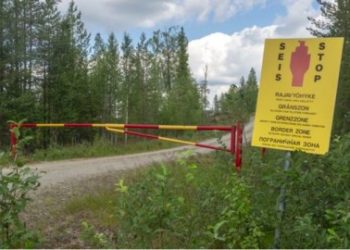 Rusia dan Finlandia berbagi perbatasan hingga 1.340 kilometer. Foto: BBC.